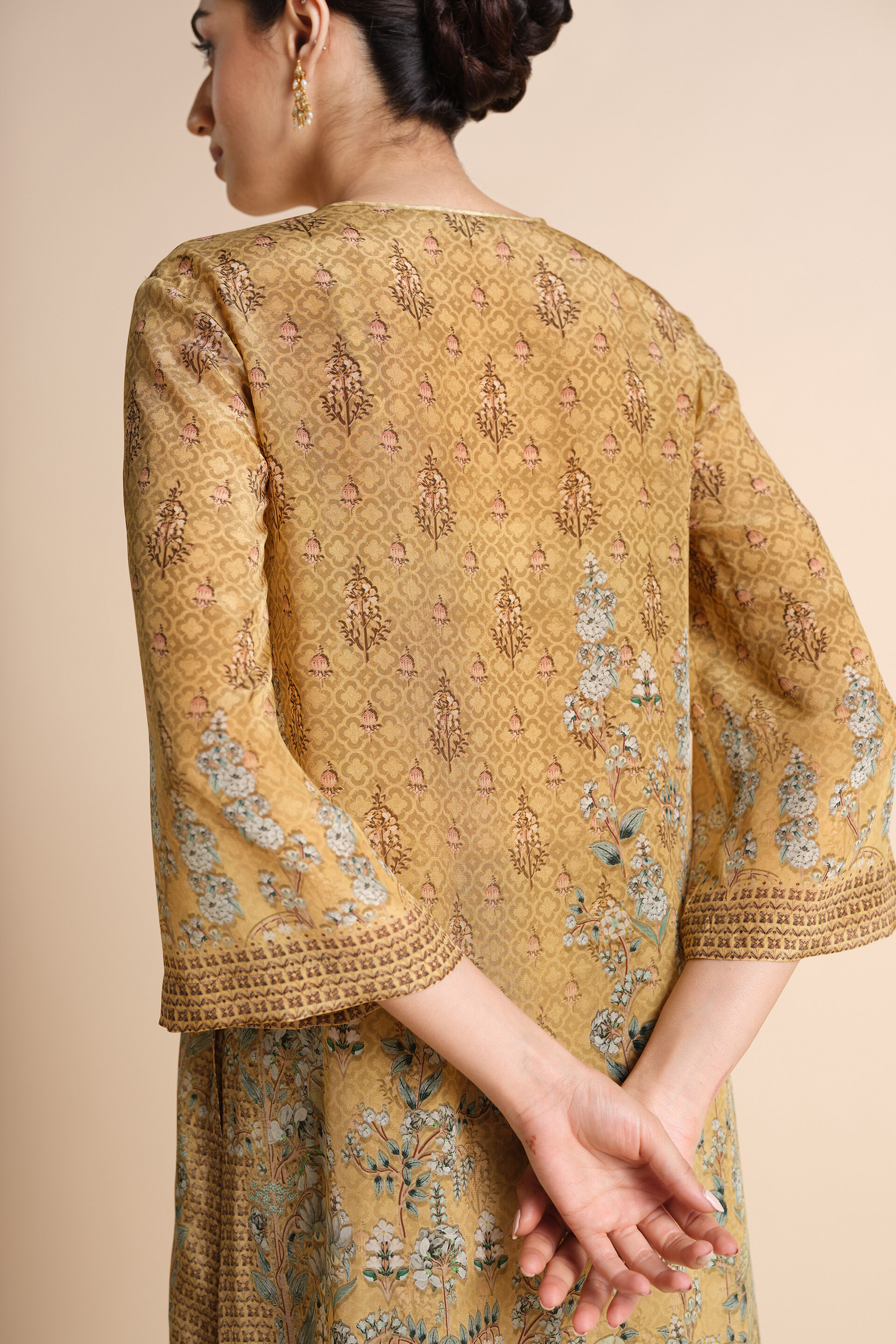 Acajou Kurta Set - Yellow, Yellow, image 5